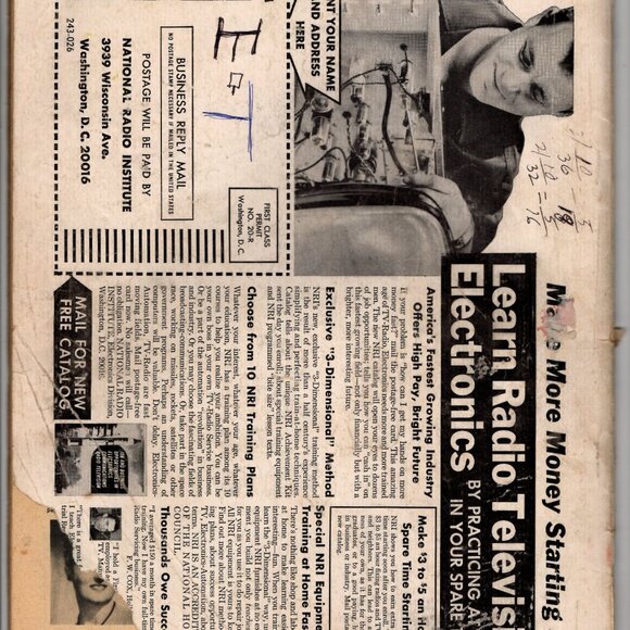 Mans Illustrated March 1966 Vintage Magazine U.S. Gold Rush Corfu Passion UFOs - Picture 2 of 2